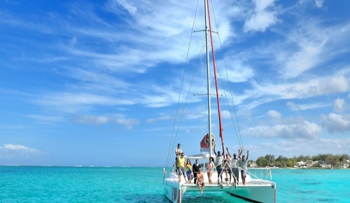 catamaran cruise mauritius west coast