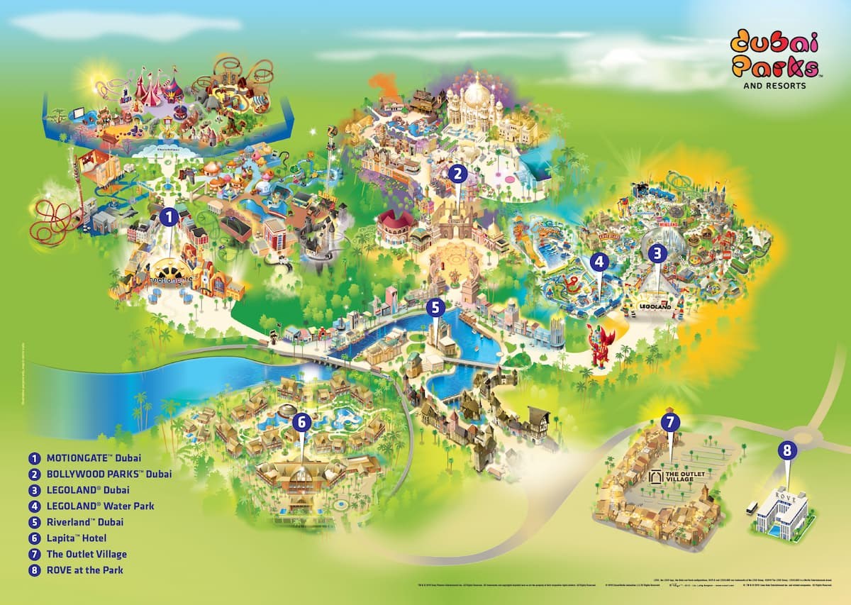 Legoland holiday best sale village map