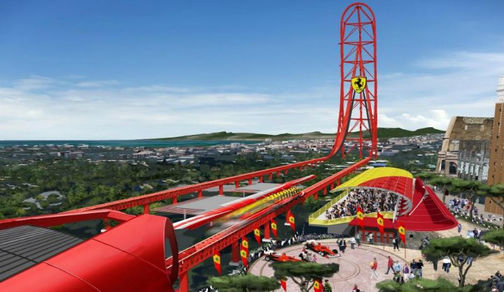 Ferrari Land and PortAventura with Transport from Barcelona